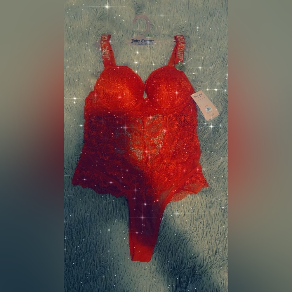 Juicy Couture lace bodysuit❤️
